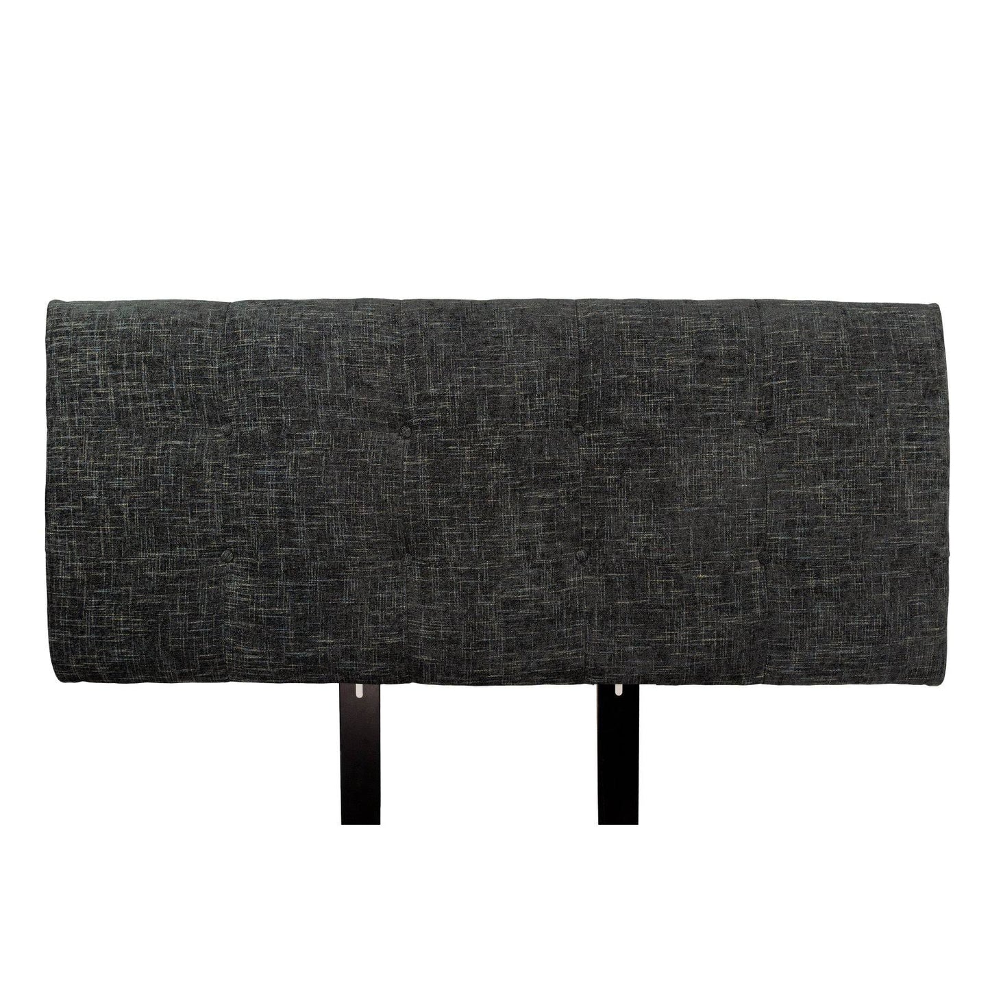 MJL Designs Atlas Upholstered Headboard Midnight, Size: Twin YIG9_K2GOD16