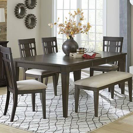 Gracie Oaks Hagood Dining Table, Brown ZEL0_F8NVJ38