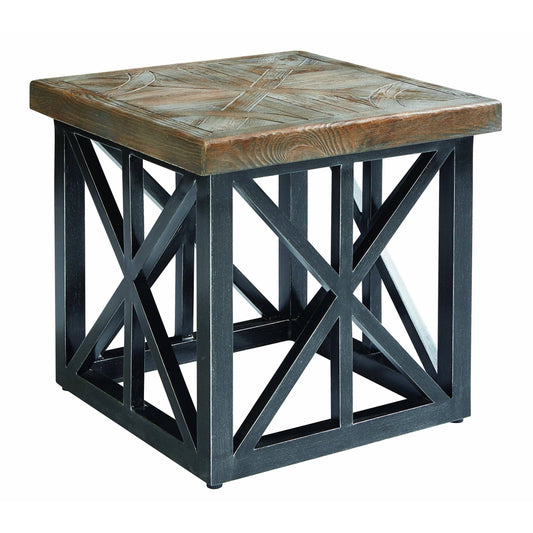 A.R.T. Furniture Arch Salvage Outdoor - Oliver 22x22 End Table HZF3_Q8BPZ08