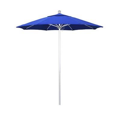 Caravelle 7.5 Market Umbrella Sol 72 Outdoor Fabric Color: Sunbrella - Pacific Blue, Frame Color: Silver Anodized LJG1_U2RVW18