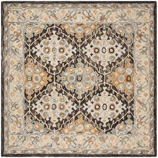 Safavieh Aspen APN304A Area Rug Beige / Brown 7& x 7& Square EVG9_B7DQJ60