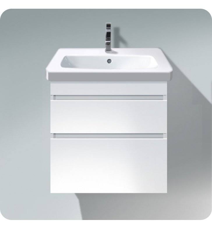 Duravit DS648005243 DuraStyle Vanity Unit Wall-Mounted, European Oak, Basalt Matt RMH7_B3NBG50