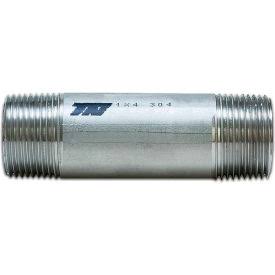 Trenton Pipe 1/2x22 x 5x22 Welded Pipe Nipple, Schedule 40, 304 Stainless Steel - Pkg Qty 25 ZQP4_L4WOE17