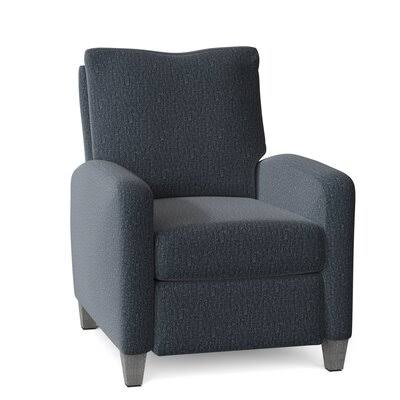 Merton 31x22 Wide Manual Standard Recliner Wayfair Custom Upholstery Body Fabric: Sustain Dursky Charcoal, Leg Color: Gray IDY1_D2JHZ12