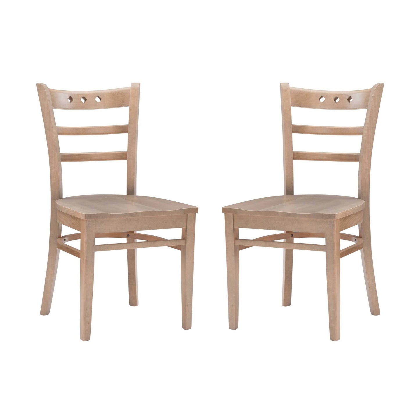 Set of 2 Darby Chairs Natural - Linon YDP8_C0NSM52