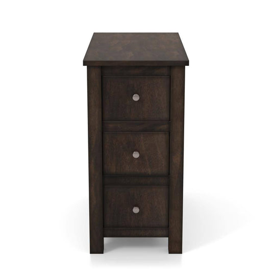 Furniture of America Affard Dark Gray Faux Marble End Table | IDF-AC342DG BFB7_K3FSN35