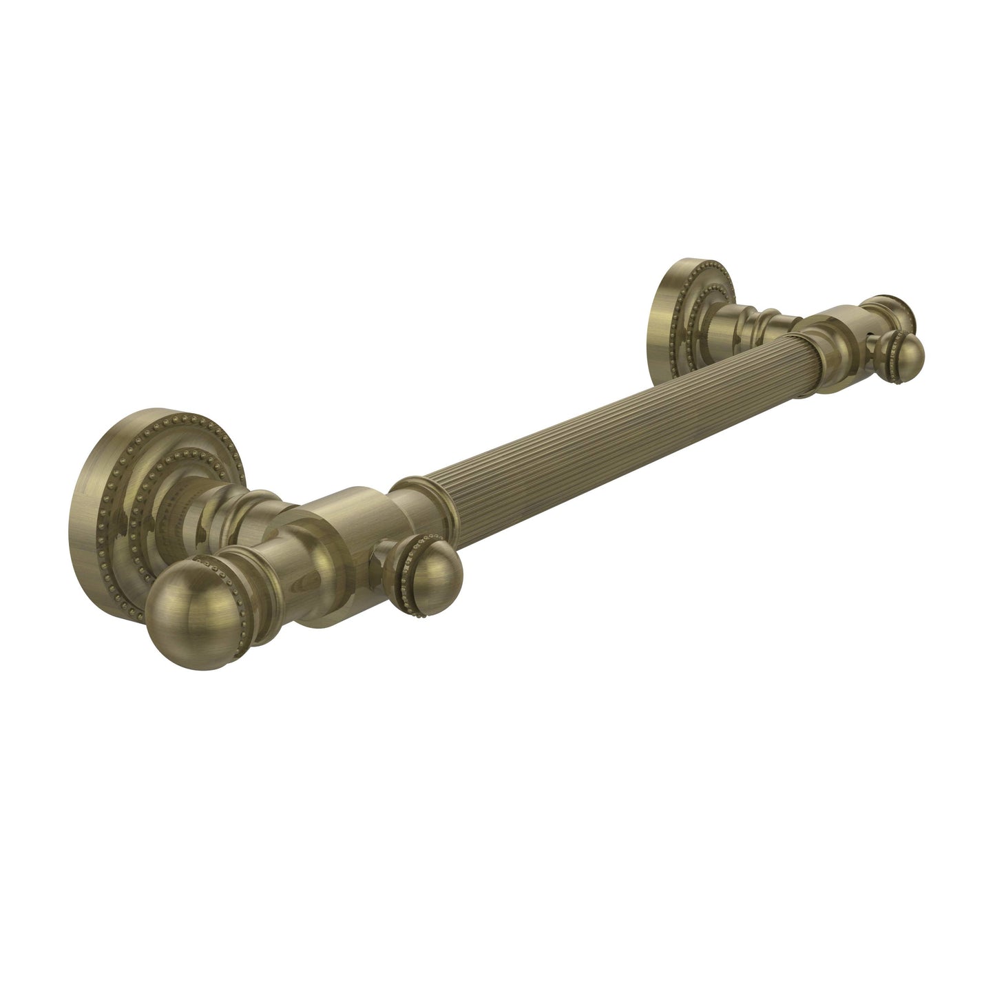 Allied Brass 36 inch Grab Bar Reeded Antique Brass IOD7_G3WKS14