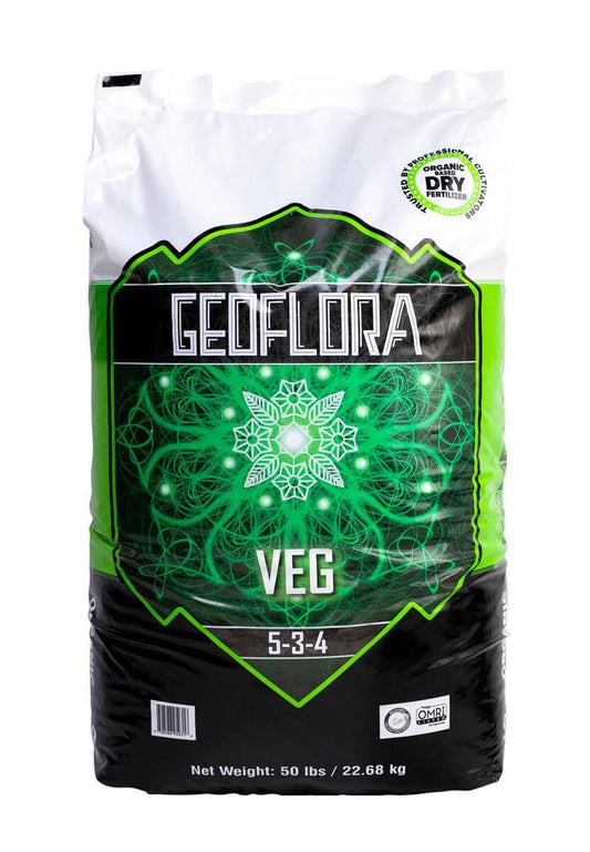 Geoflora Nutrients - Veg Dry Granular Fertilizer - 50lb - OMRI RFK6_Z4SQG24