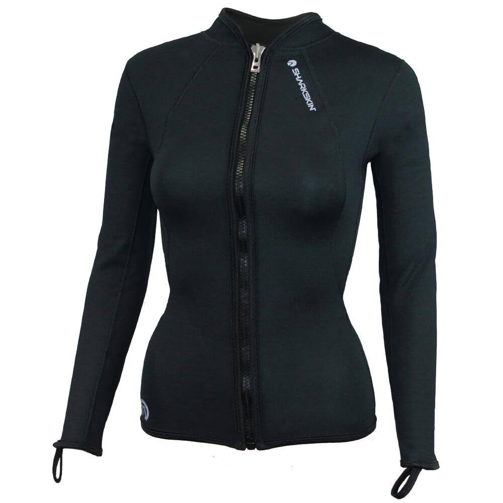 Sharkskin Womens Titanium Chillproof Long Sleeve Full Zip 0 TWG2_A1FMM17