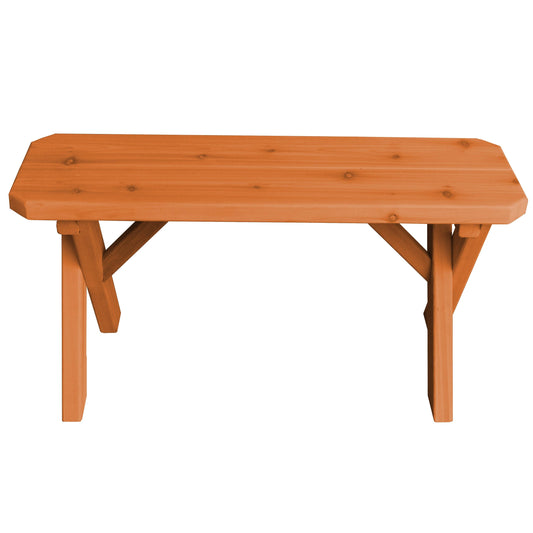 Cedar 3 Crossleg Bench - Cedar Stain SOB1_A1RXF14