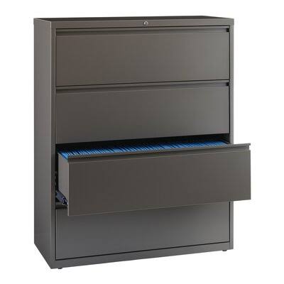 Harvey-Lee 4 Drawer Vertical Filing Cabinet Inbox Zero HYQ8_H3ZZT31