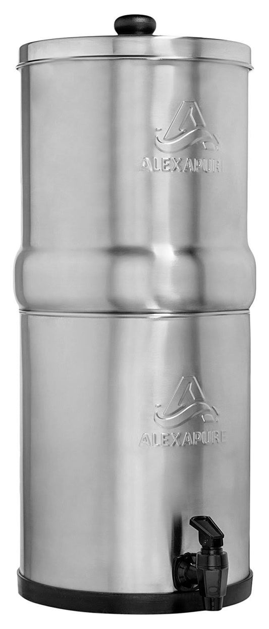 Alexapure Pro Stainless Steel Water Filtration System 5,000 Gallon BFC5_A7YQV58