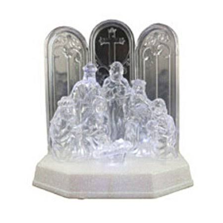 Santas Forest 22507 Acrylic Nativity with Music (Case of 6), Size: 6 in TIR4_G9RQI99