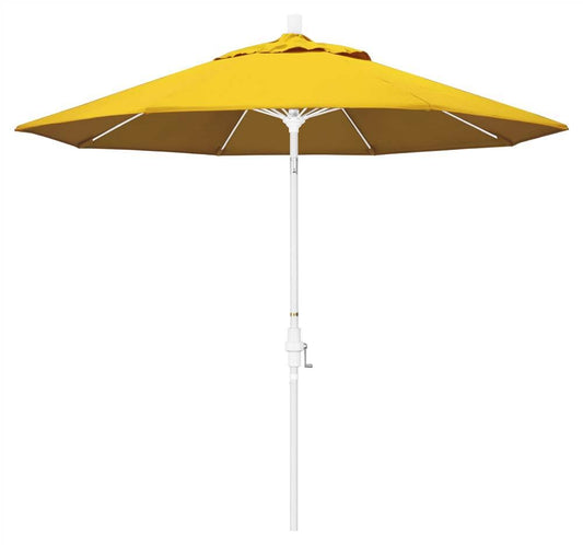 California Umbrella 9& Aluminum Collar Tilt Patio Umbrella - Sunbrella/Sunflower Yellow OCI8_P3XVQ18