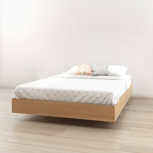 Nexera Nordik Platform Bed, Maple, Full XWH0_C7STT22