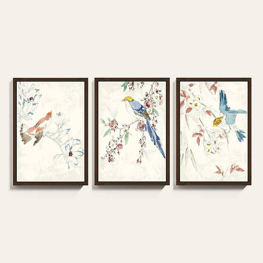 Chinoiserie Bird Art 32x22 x 26x22 - Ballard Designs XIH5_L9QMF60