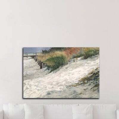 &Retreat& by Linda Roberts - Wrapped Canvas Painting Print Rosecliff Heights Size: 24x22 H x 36x22 W x 1.5x22 D RGG8_A2RLV80