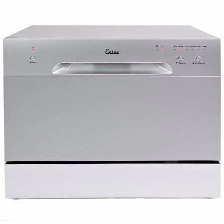 Ensue Countertop Dishwasher Energy Star Certified 6-Place 6-Program Setting, Sliver PVR8_P1DAD61