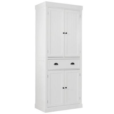 Quintanilla 72x22 Kitchen Pantry Lark Manor Finish: White VEX4_R8ZOG75