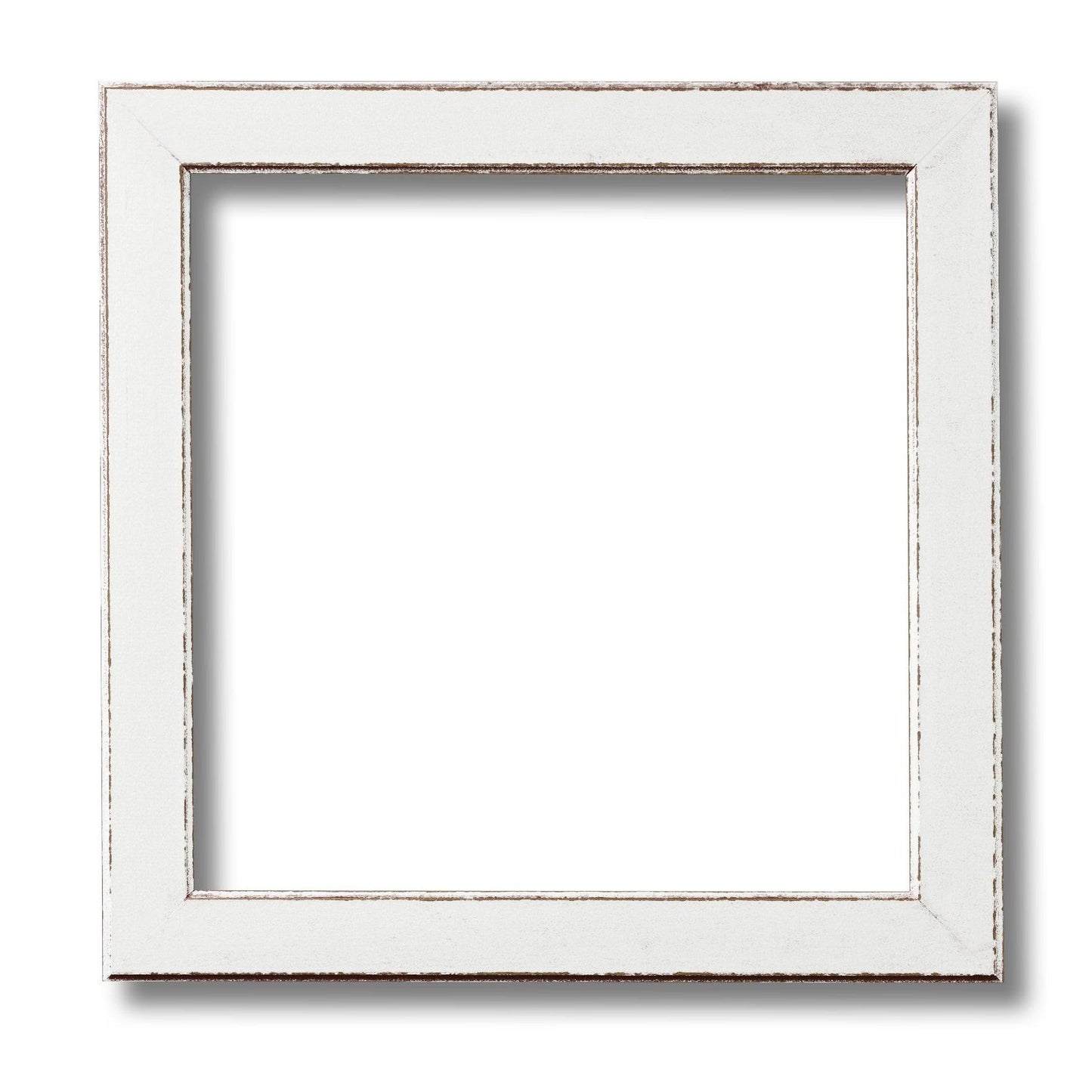 Ambassador White Beveled Edge Wood Frame - 5x22 x 7x22 KCR2_P9XJZ96