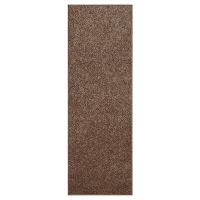 Grenada Brown Area Rug Eider  Ivory Rug Size: Runner 3& x 38& QMK3_K0QZJ55