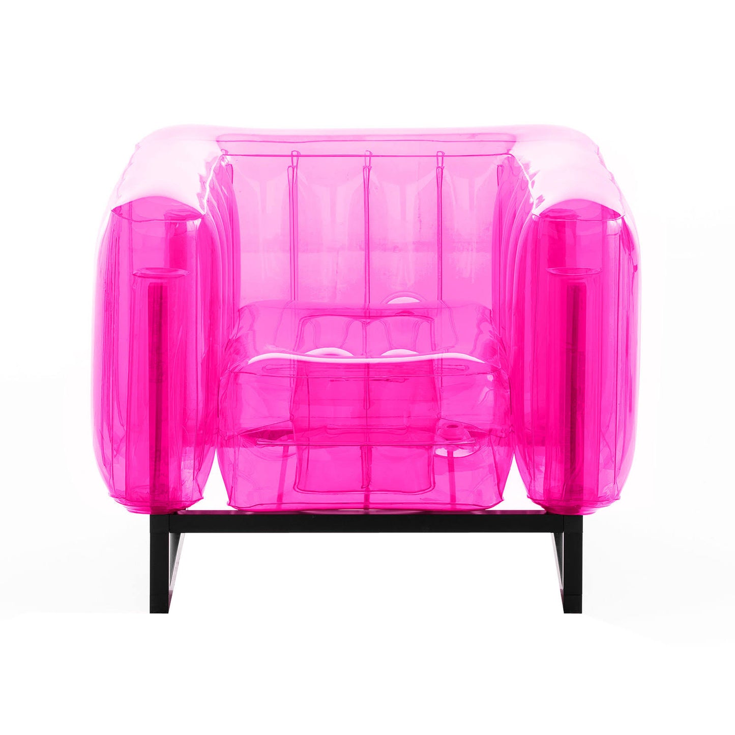 Mojow Armchair Yomi EKO Aluminium and TPU Crystal Pink NDB7_N9KHK30