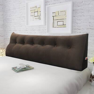 Pillow Cover  Insert WOWMAX Color: Coffee, Size: 20x22 H x 59x22 W OXG1_A7ECE43