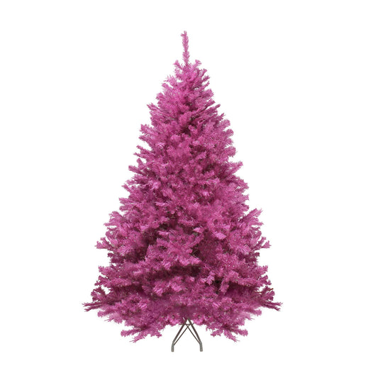 Northlight 7.5 Unlit Artificial Christmas Tree Orchid Pink Cedar Pine RSU0_O2ZWA79