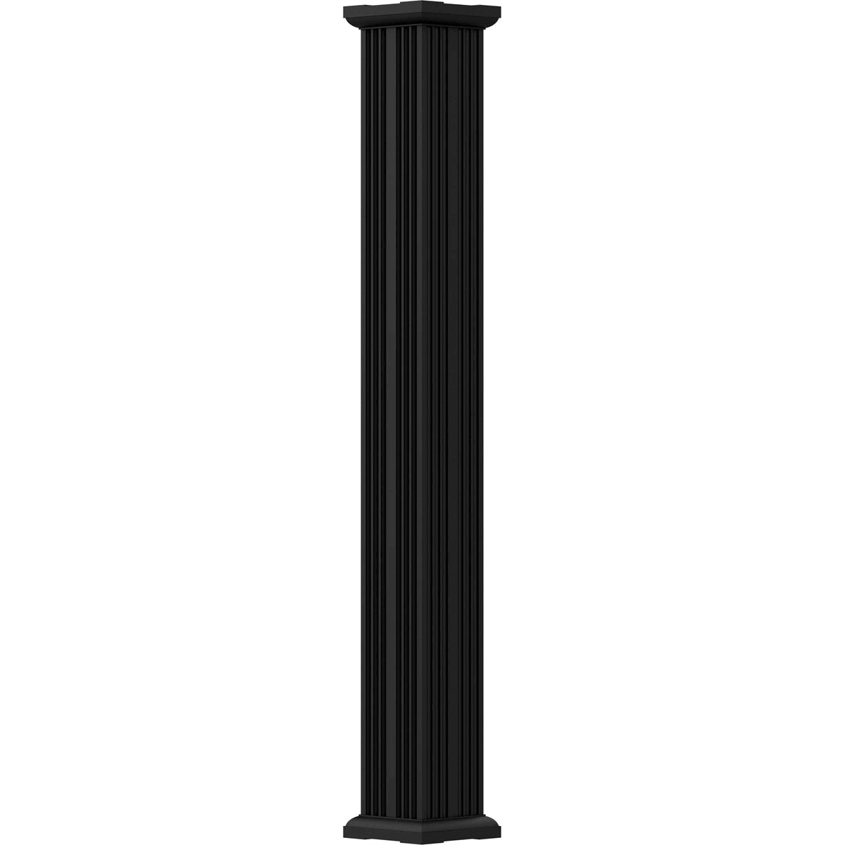 AFCO, Industries EA1012ENFSGTUTU 10x22 x 12& Endura-Aluminum Column, Square Shaft (Load-Bearing 26,000 lbs), Non-Tapered, Fluted NZP0_X5LQF39