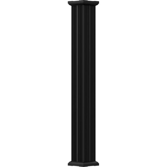 AFCO, Industries EA1012ENFSGTUTU 10x22 x 12& Endura-Aluminum Column, Square Shaft (Load-Bearing 26,000 lbs), Non-Tapered, Fluted NZP0_X5LQF39