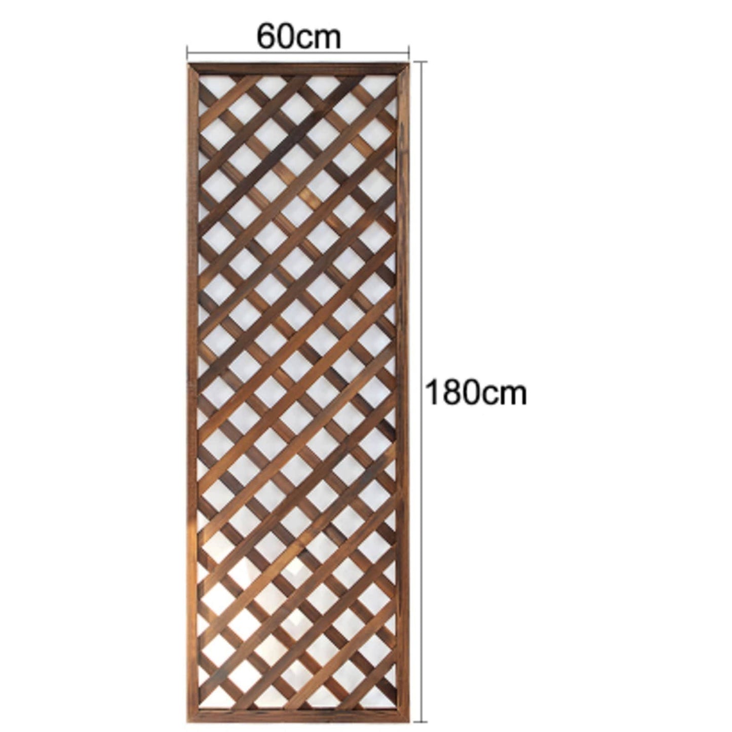 2ft x 6ft Wood Trellis Lattice Screen Privacy Fence - 3pcset - 2ftx6ft NXP4_C2YZN39