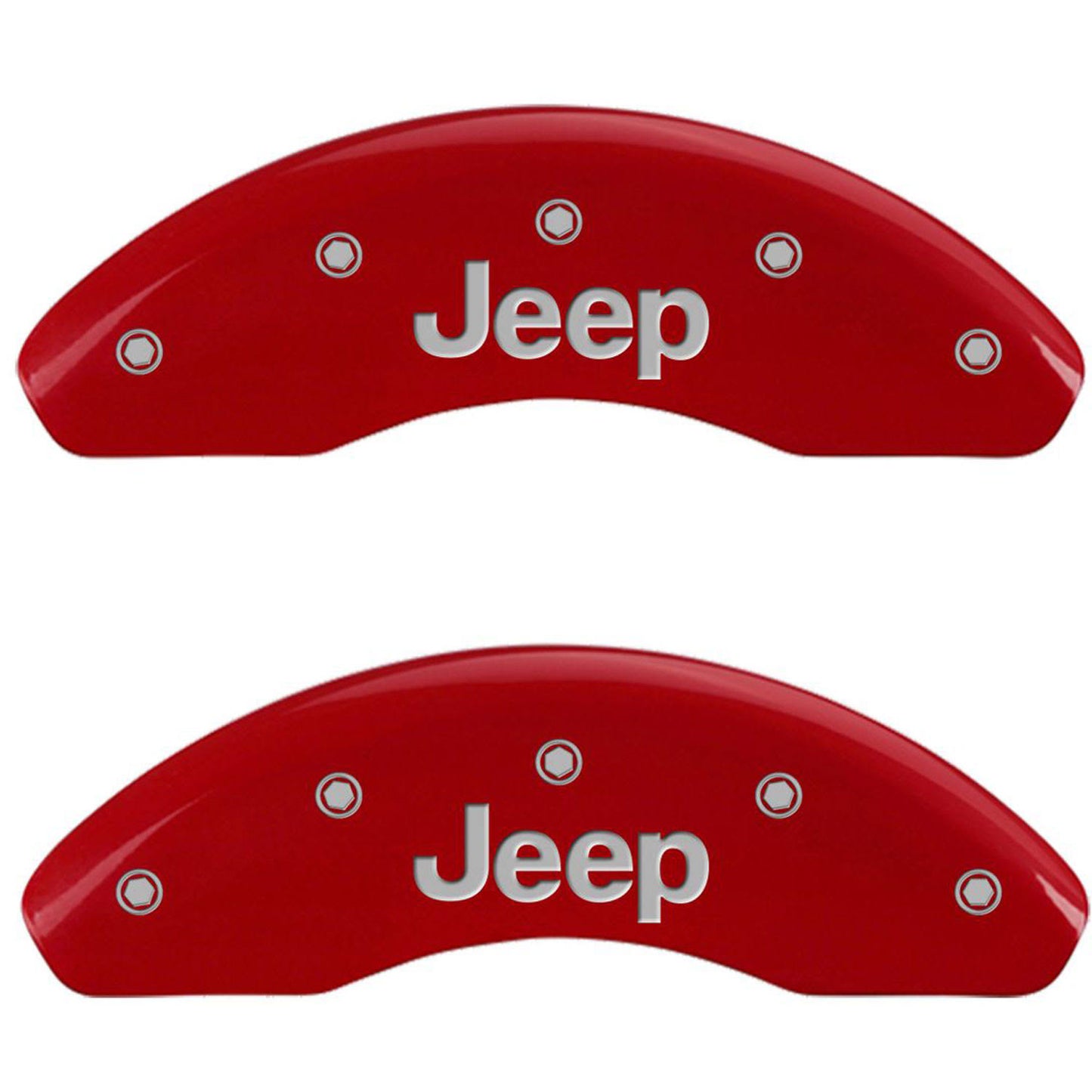 MGP 42016SJEPRD Red JEEP/JEEP Jeep Caliper Covers RXF2_N5GFW91