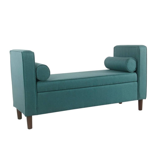 Carson Carrington Vindeln Upholstered Storage Bench - Teal SPM4_T0RYX52