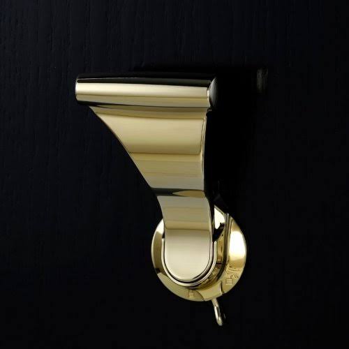 SOSS UltraLatch for 2 inch Door with Privacy Latch Bright Brass L34P-3 ABN7_Y5HNS14