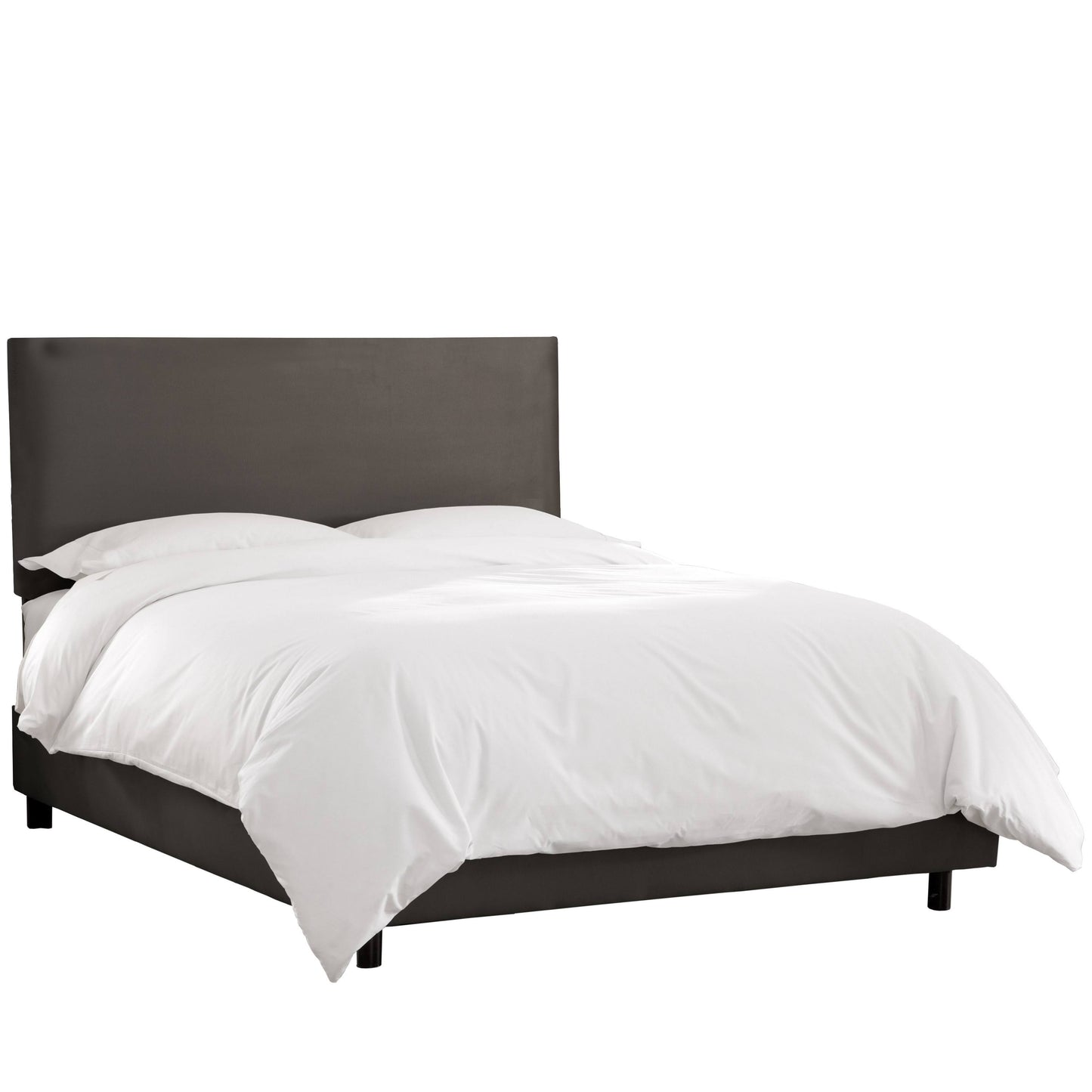 Skyline Furniture Premier Charcoal Upholstered Bed Full LDO4_H8NPZ79