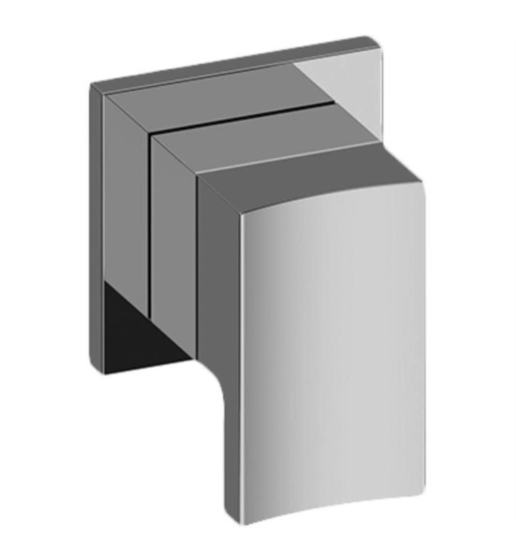 Graff M-Series 2 3/8x22 Two Way Diverter Valve Square Trim Plate with Sade/Targa Lever Handle in Architectural Black, SKU: G-807 WFK2_F7VBB73