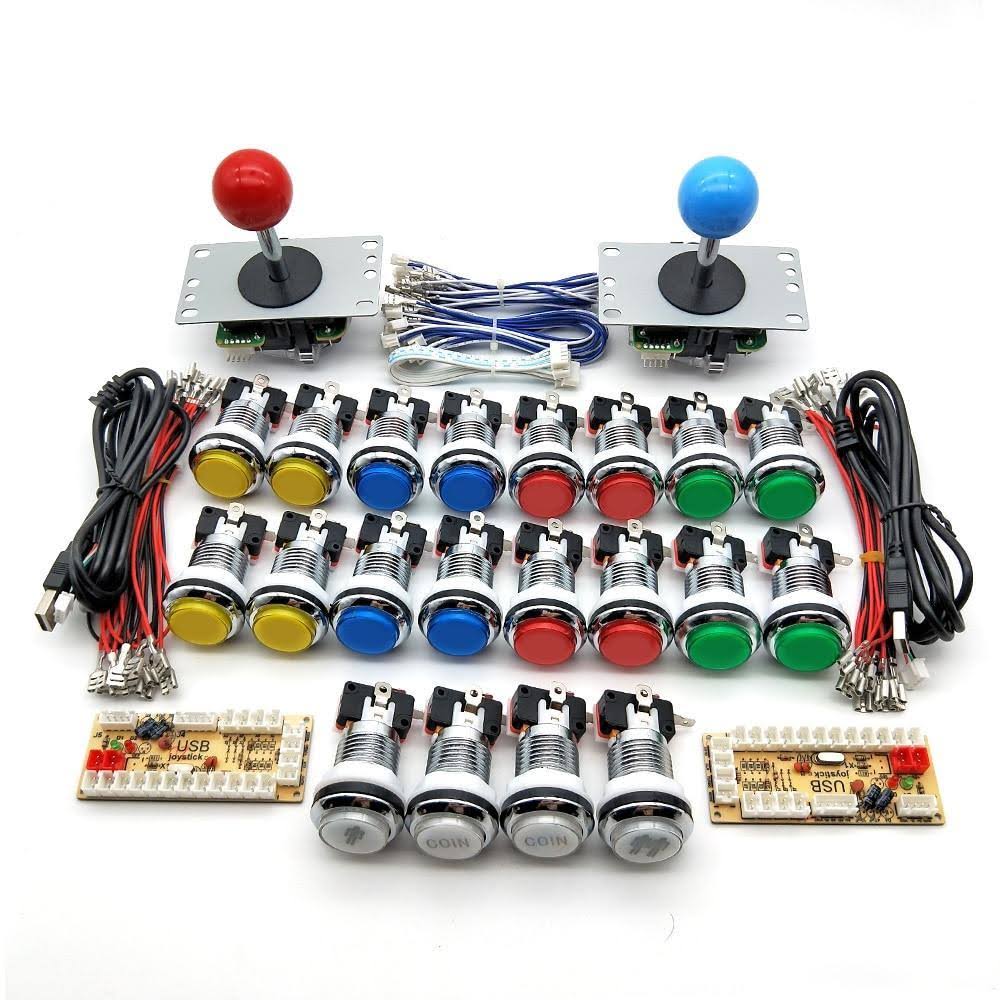 Zero Delay Arcade Cabinet, for 5V LED Chrome Push Button UCA2_P3GOC70