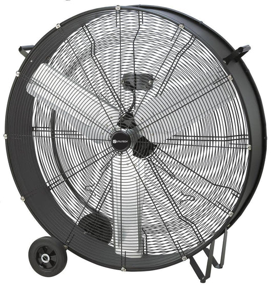 Utilitech 36-in 2-Speed Indoor Black/Powder Painting Industrial Fan MXL5_V0LMI46