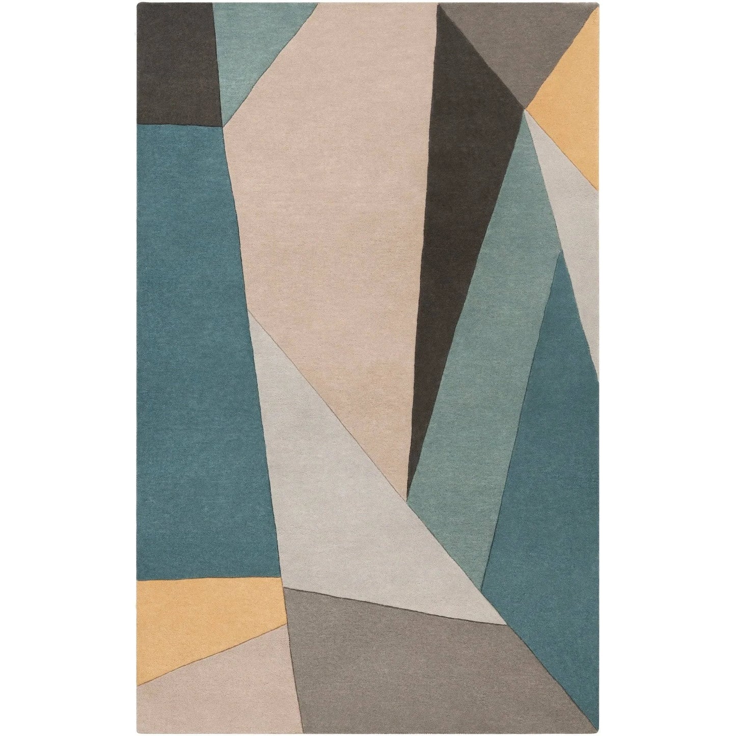 Carson Carrington Ivarshyttan Modern Area Rug 8 x 11 Teal RHT9_Y9VUB18