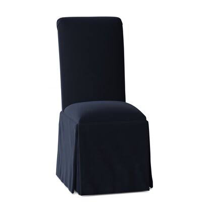 Lillian Upholstered Parsons Chair Kelly Clarkson Home Body Fabric: Susan Navy HOO4_T8HBT37