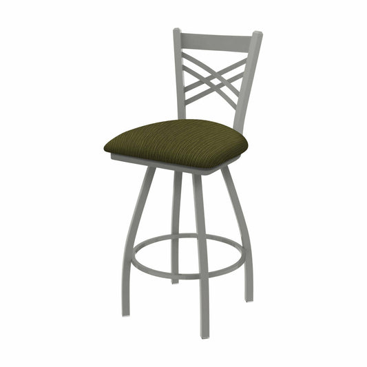 Holland Bar Stool XL 820 Catalina 25x22 Swivel Counter Stool with Anodized Nickel Fin PFH2_Q5NRZ66