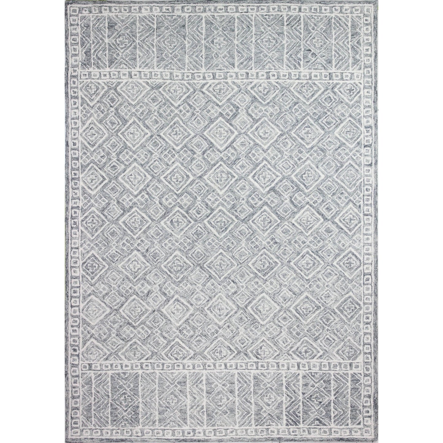 Bashian Valencia Nevin 8&6x22 x 11&6x22 Area Rug in Slate EHK8_T0LYV60