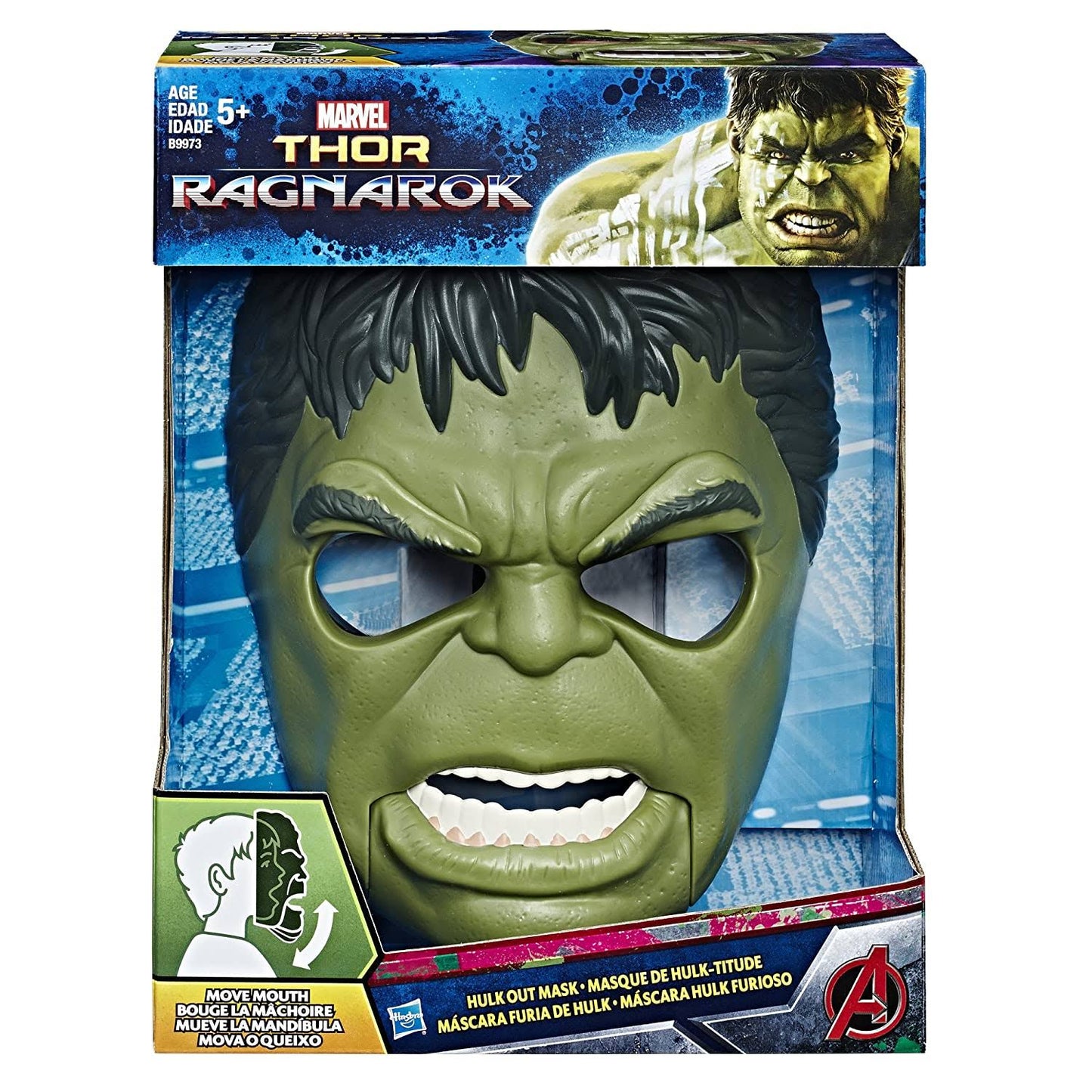 Hasbro Marvel Thor Ragnarok Hulk Out Mask DTV3_K2RVE91