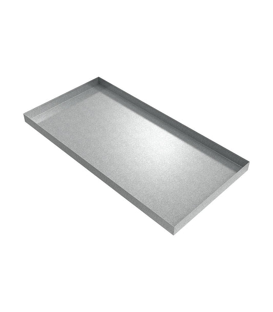 Killarney Metals Drip Pan - 48x22 x 24x22 x 2.5x22 | Galvanized Steel - Killarney Metals KM-04342 VZD0_P8BWY74