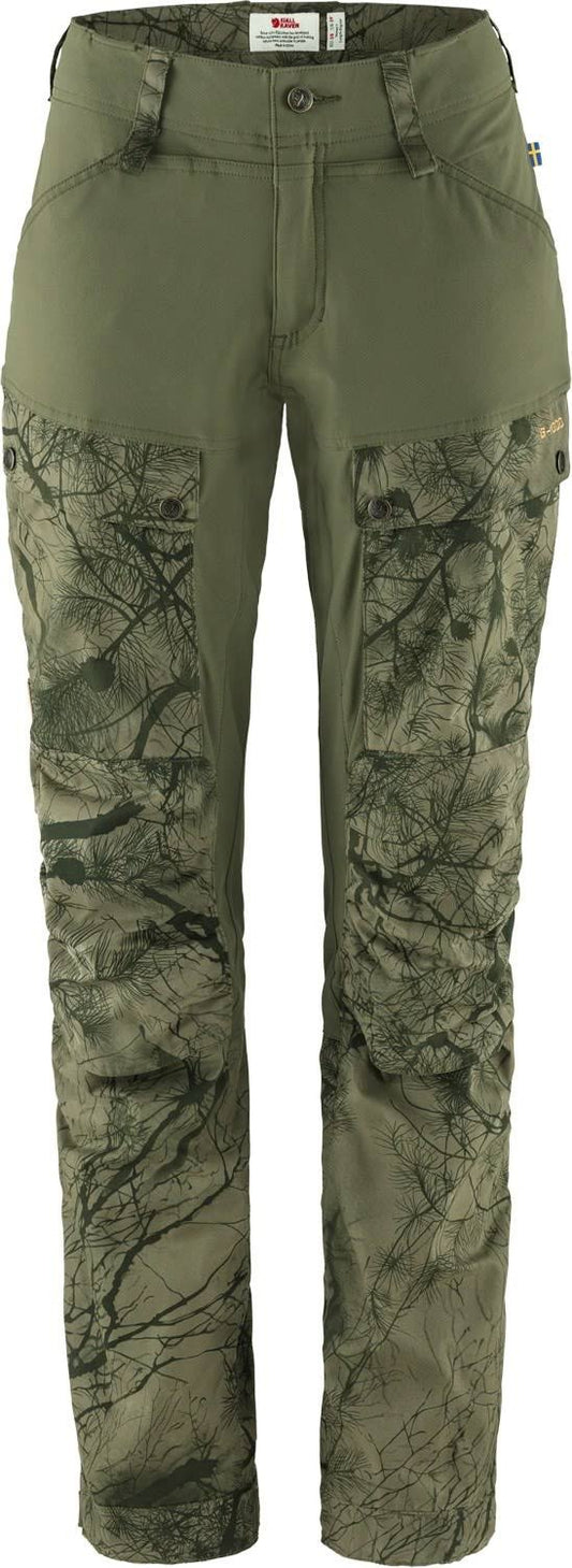 Fj?llr?ven - Keb Trousers W Reg 42 | Green Camo-Laurel Green DHJ8_A2TMI96