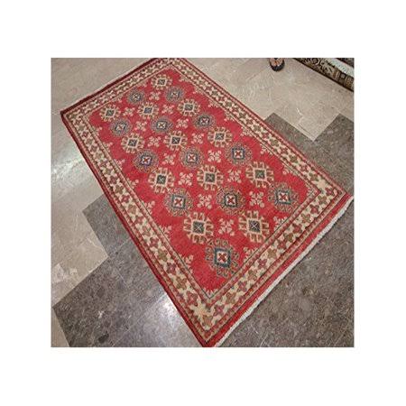 Super Kazak Caucasion Geometric Veg Dyed Mahal Rectangle Rug Hand Knotted Carpet (5.4 x 3.3)&, Size: 5.4& x 3.3&, Multi-Color CZA6_P7QFY45