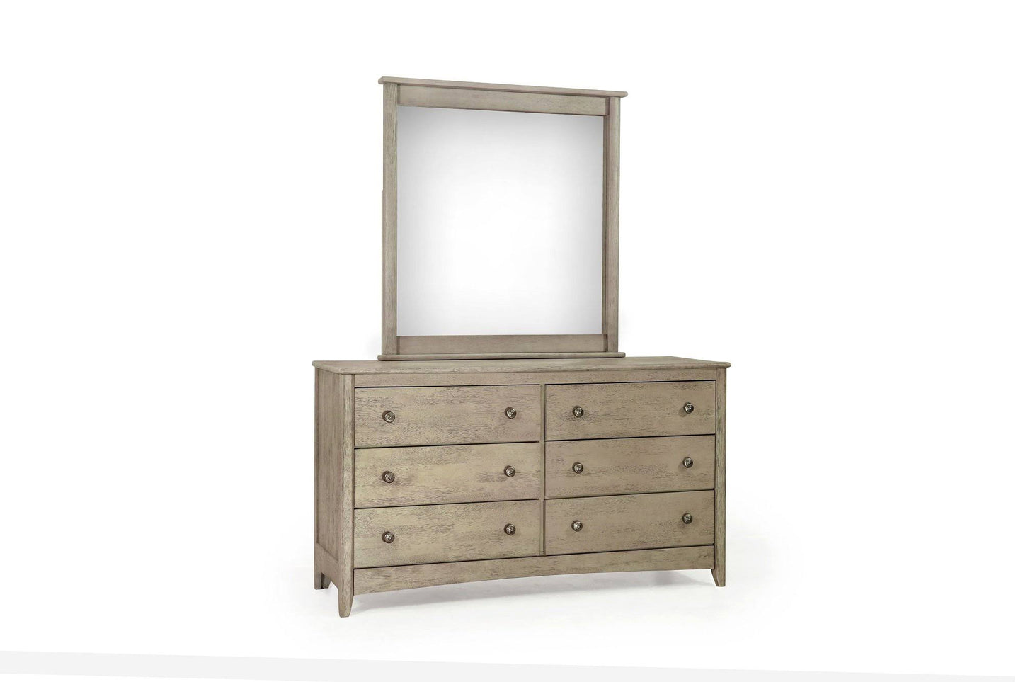 Night and Day Furniture Chesapeake Secrets Brushed Driftwood Mirror MBN2_G3LWF95