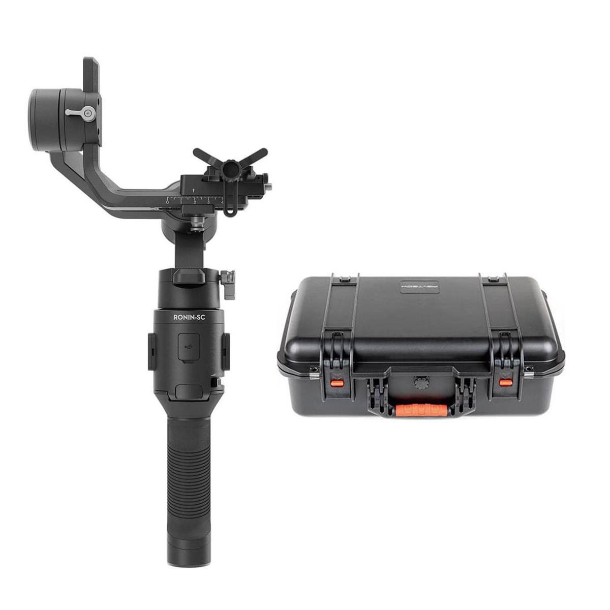 DJI Ronin-SC Gimbal Stabilizer - with PGYTECH Safety Carrying Case KES3_B2WHR51