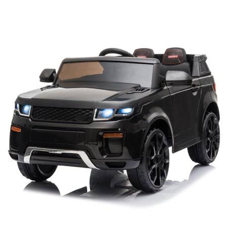 LQ Hoverboards LQ 12V Kids Ride on Car 2.4GHz Remote Control LED Lights Black, Size: 42.5 YQB4_Z6OAP27