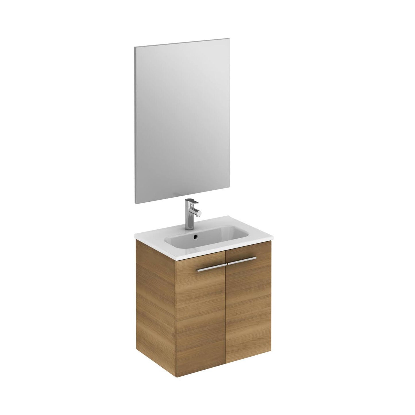 WS Bath Collections Start 50 Pack Start 20x22 Single Vanity Set with Engineered Wo Sandy Walnut ZDR2_F4WJK18